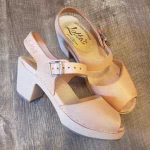 Lotta From Stockholm Peep Toe Clogs - Never Worn